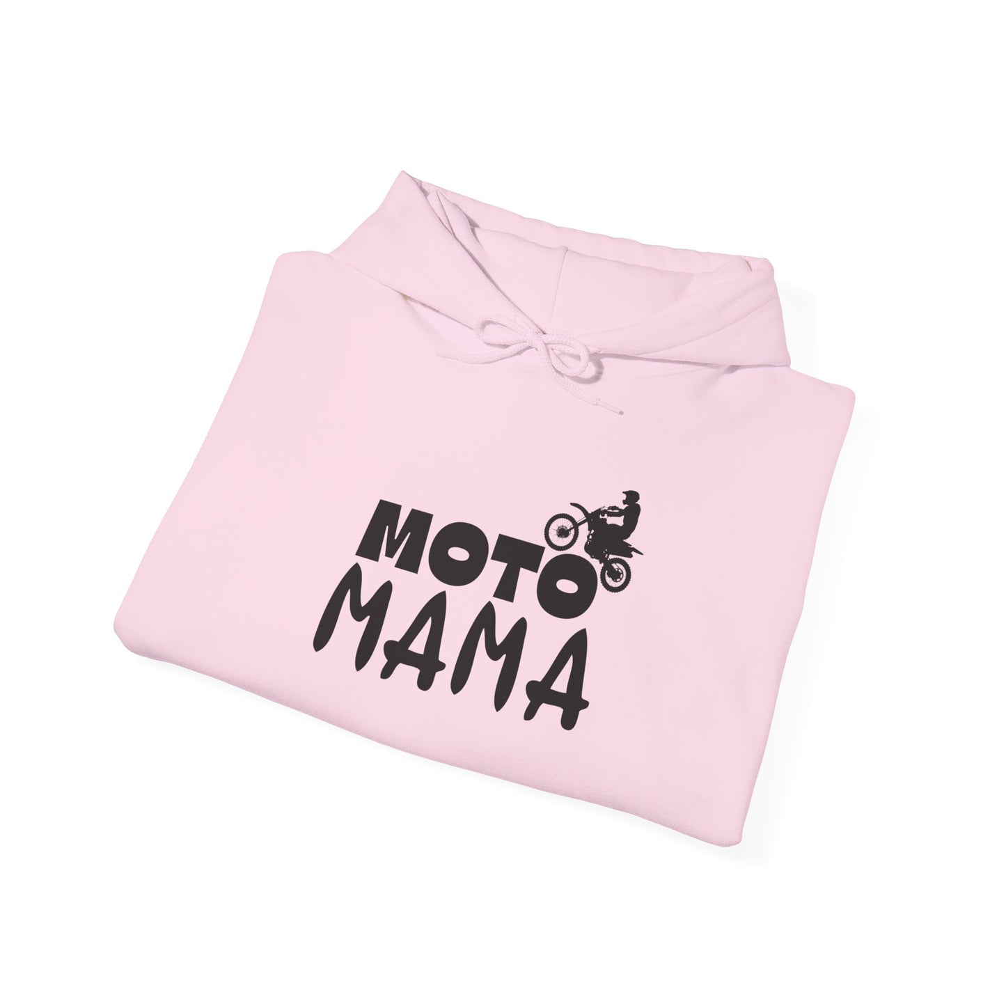 Moto Mama Hoodie | Unisex Heavy Blend Sweatshirt | Perfect for Motorcycle Enthusiasts