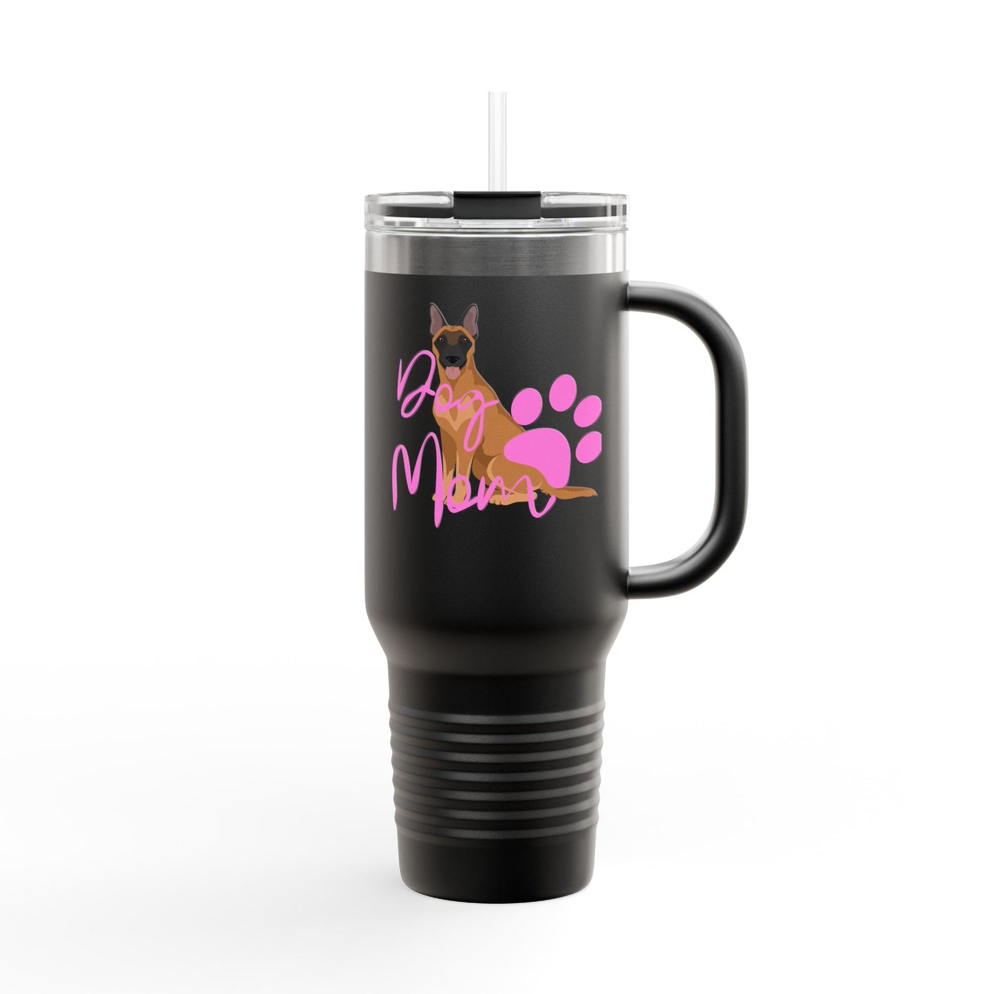 Cute Belgian Dog Mom Insulated Travel Mug - 40oz, Perfect Gift for Pet Lovers