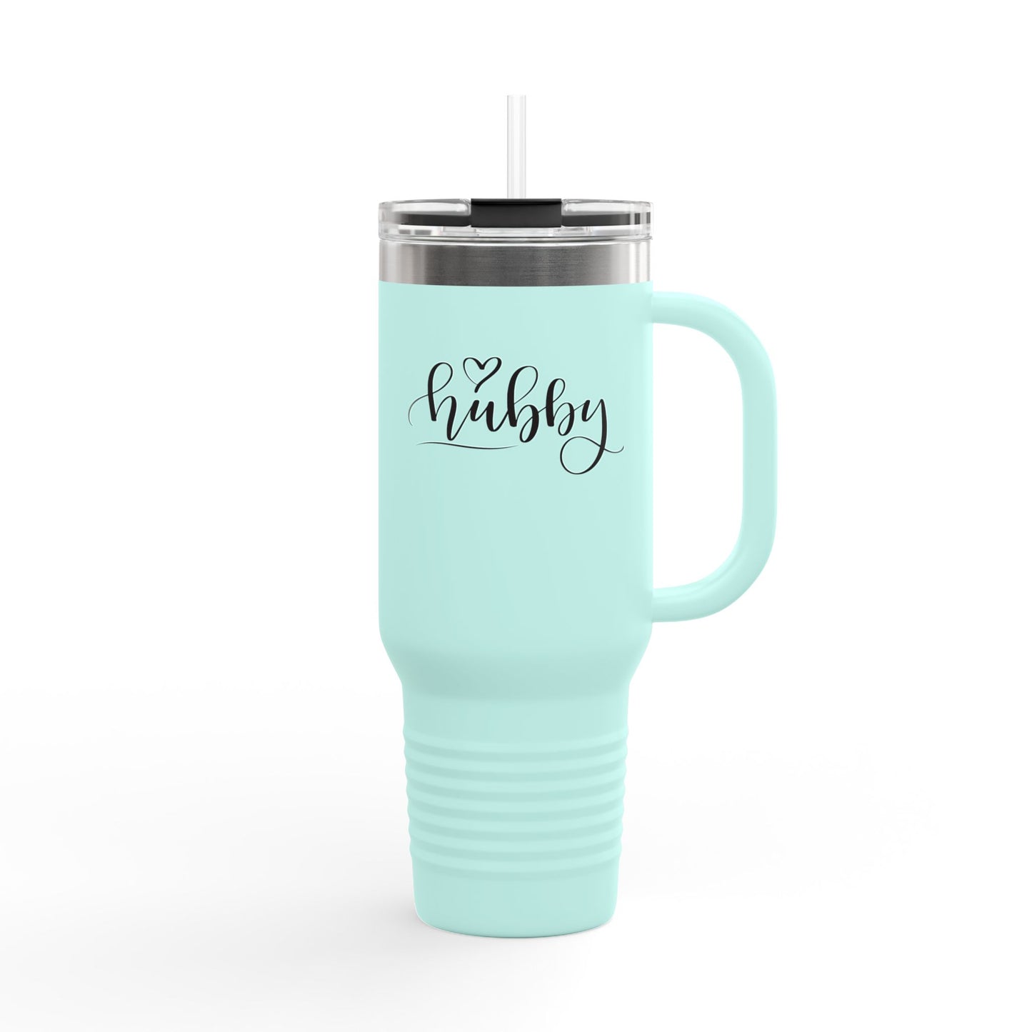 Personalized Hubby Insulated Travel Mug, 40oz - Perfect Gift for Him!