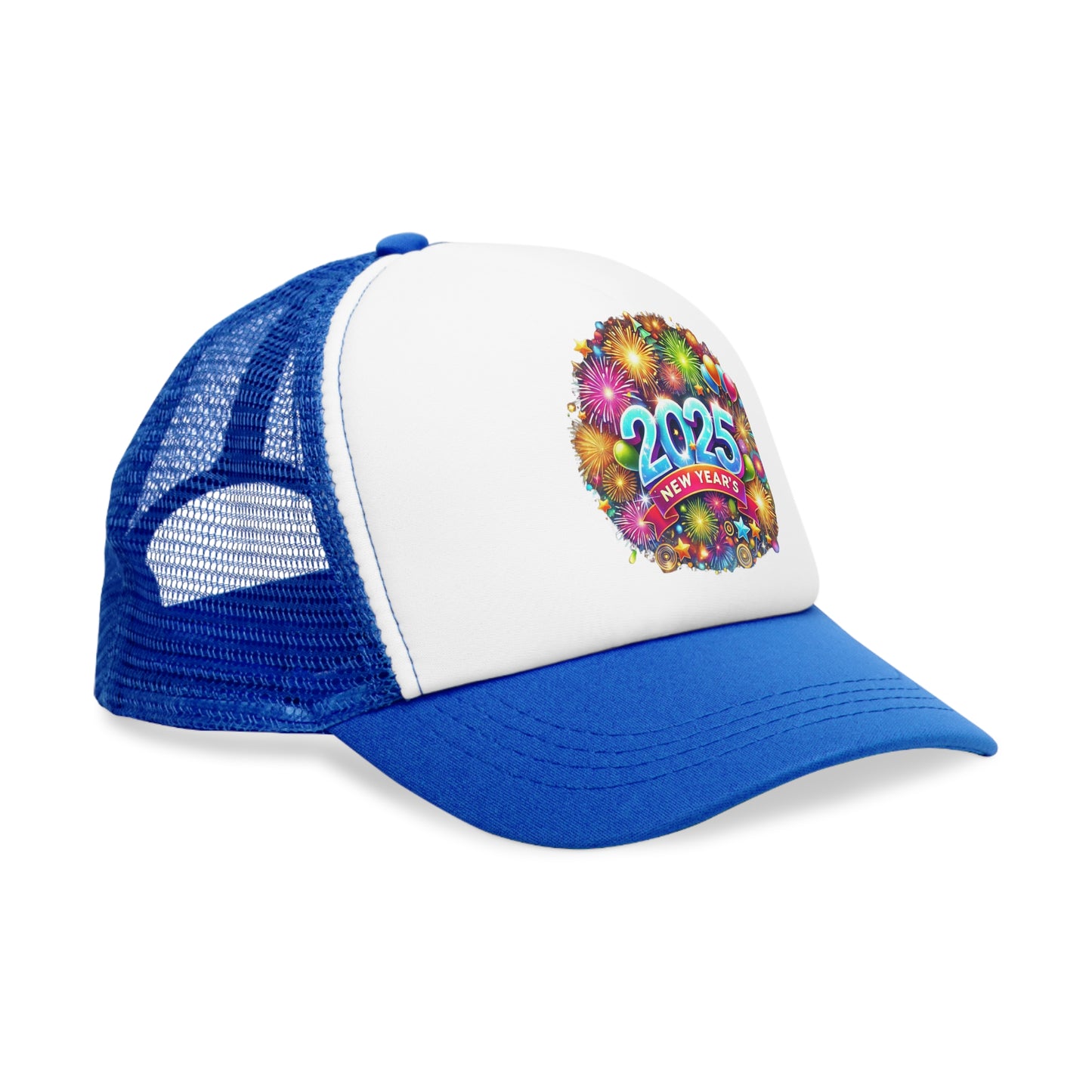 New Year's 2025 Celebration Mesh Cap