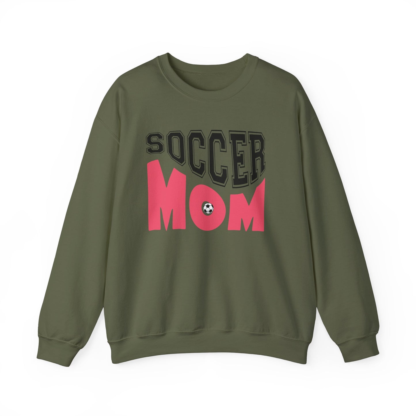 Soccer Mom Crewneck Sweatshirt - Comfortable & Stylish Gift for Active Moms