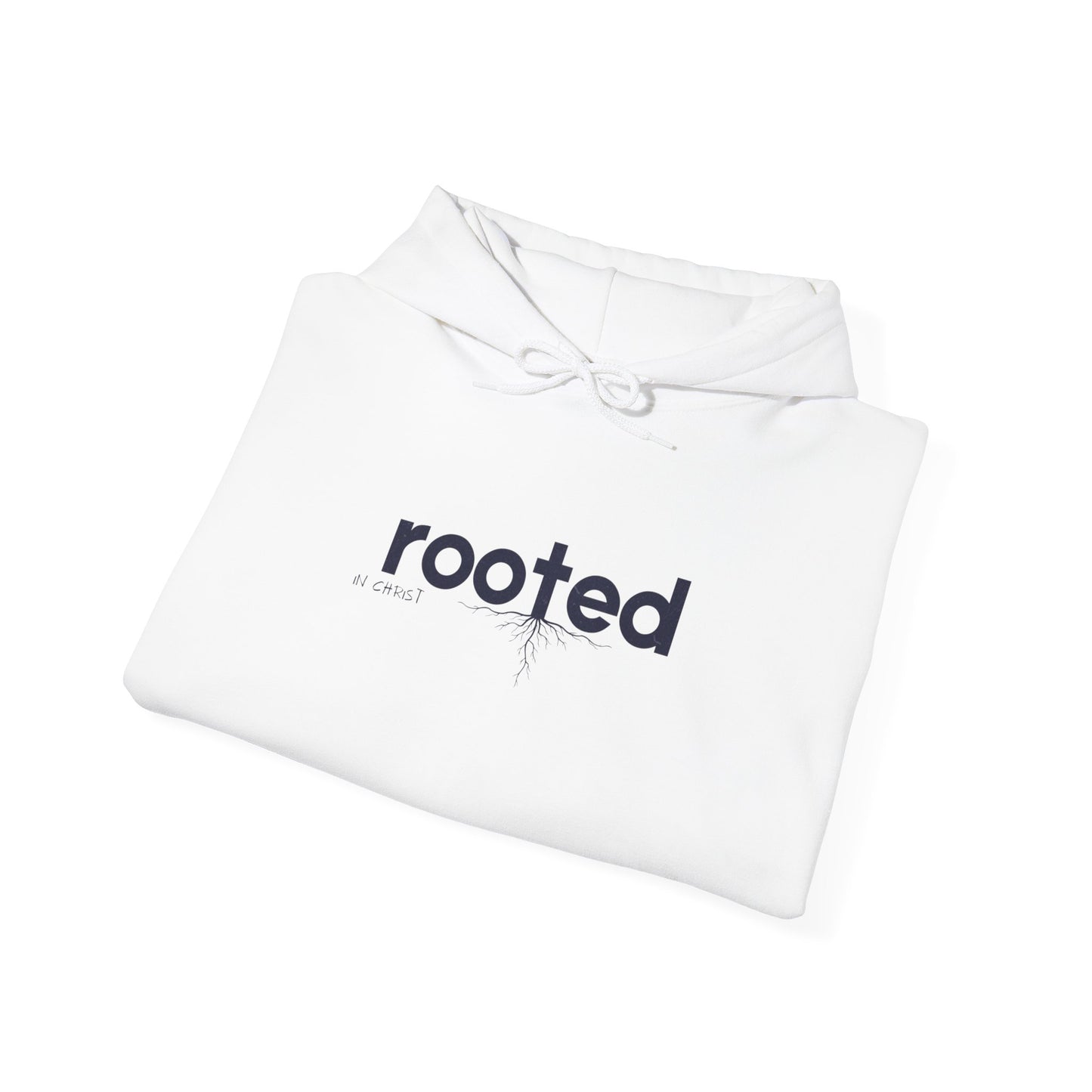 Rooted in Christ - Unisex Heavy Blend™ Hooded Sweatshirt - Cozy and Stylish