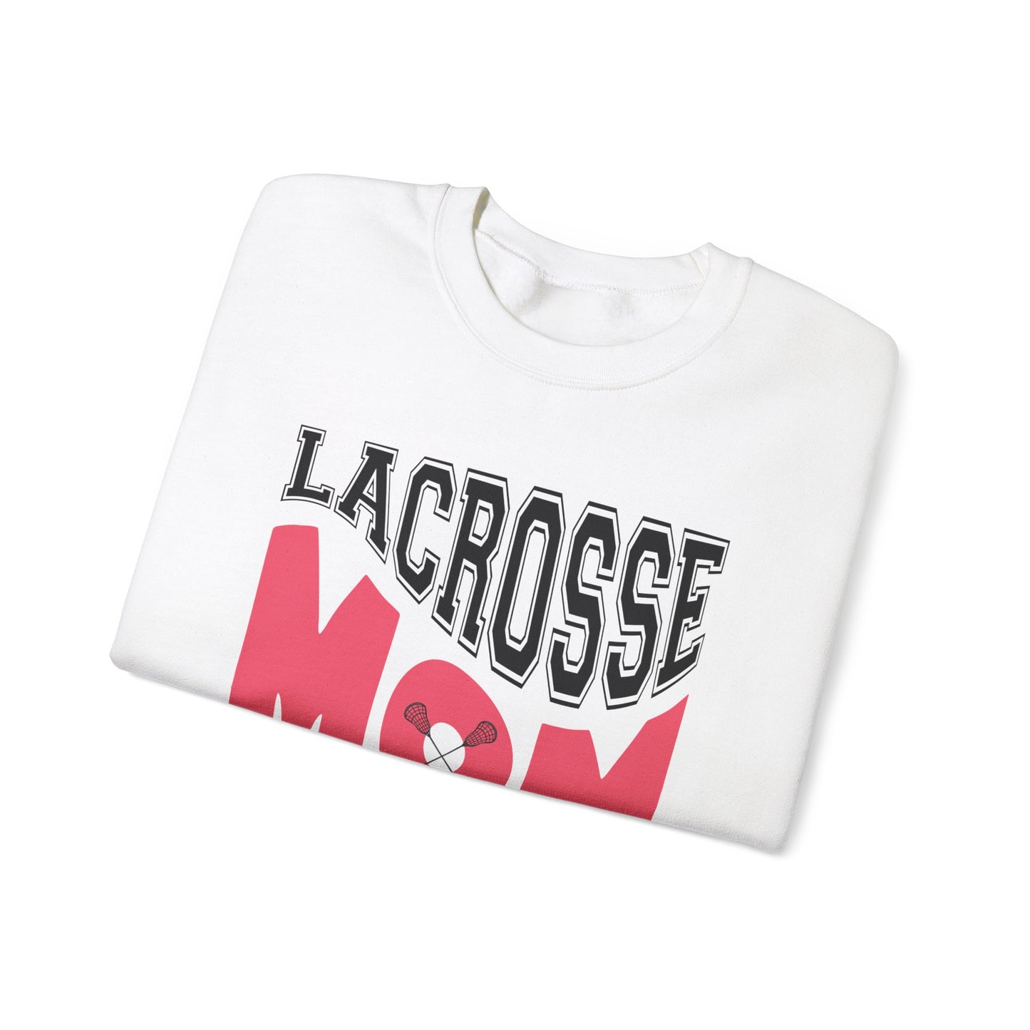 Lacrosse Mom Unisex Heavy Blend Crewneck Sweatshirt