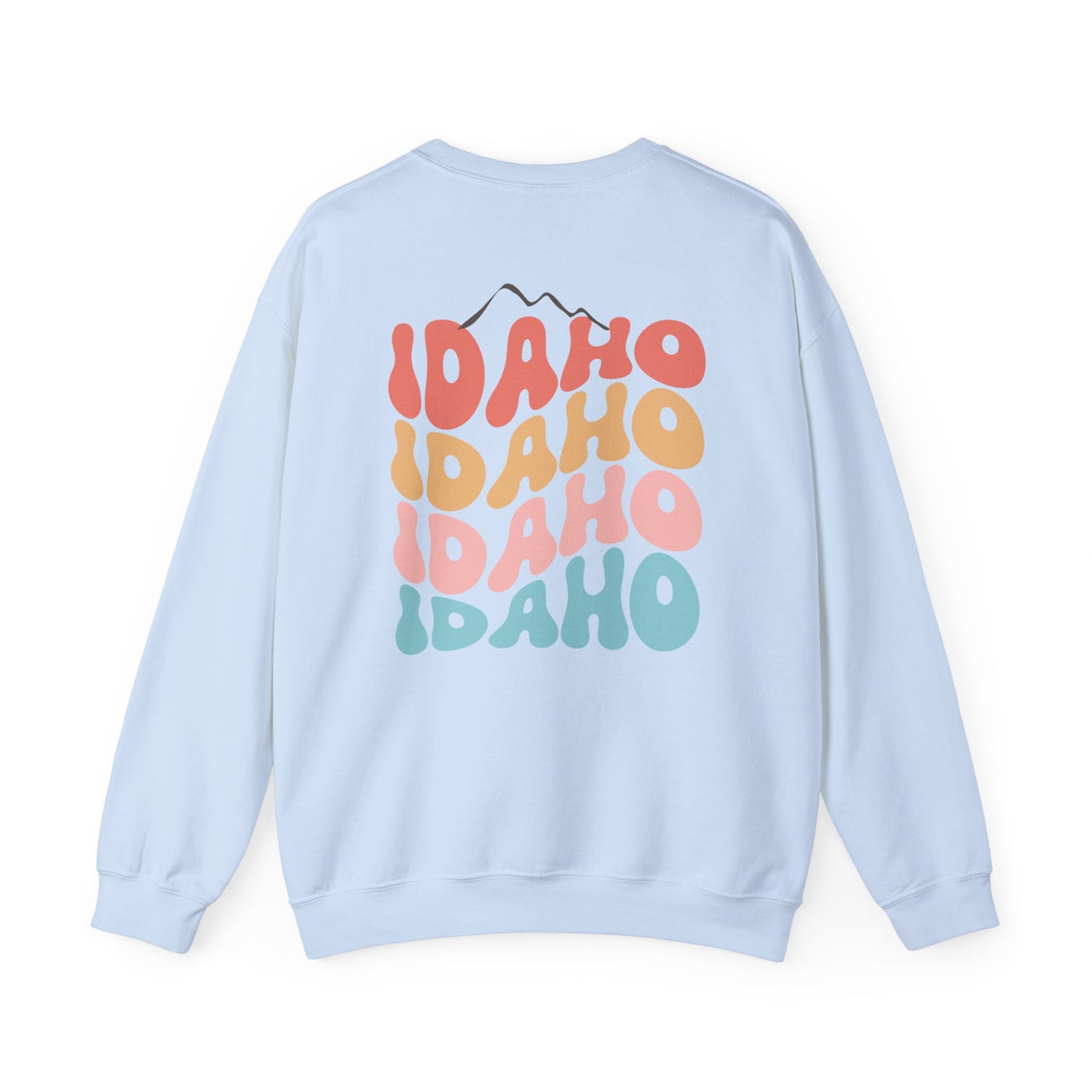 Idaho Retro Graphic Unisex Heavy Blend™ Crewneck Sweatshirt