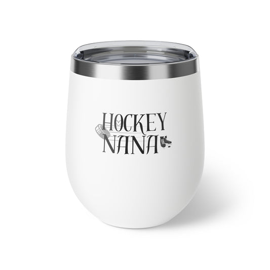 Hockey Nana 12oz Insulated Cup - Perfect Gift for Hockey Moms