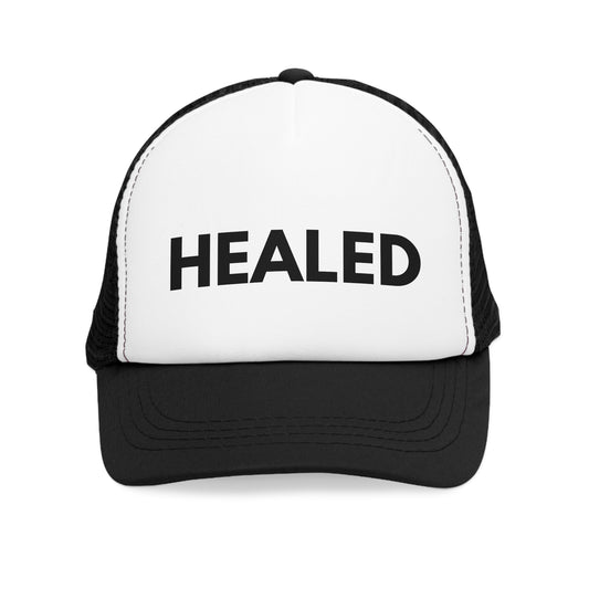 Inspirational Mesh Cap - 'HEALED' Adjustable Trucker Hat for Everyday Empowerment