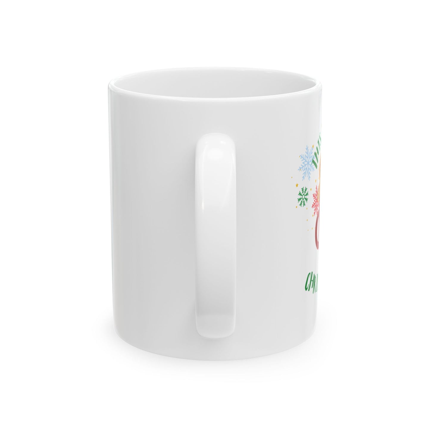 Festive Christmas Cheer Ceramic Mug - 11oz & 15oz