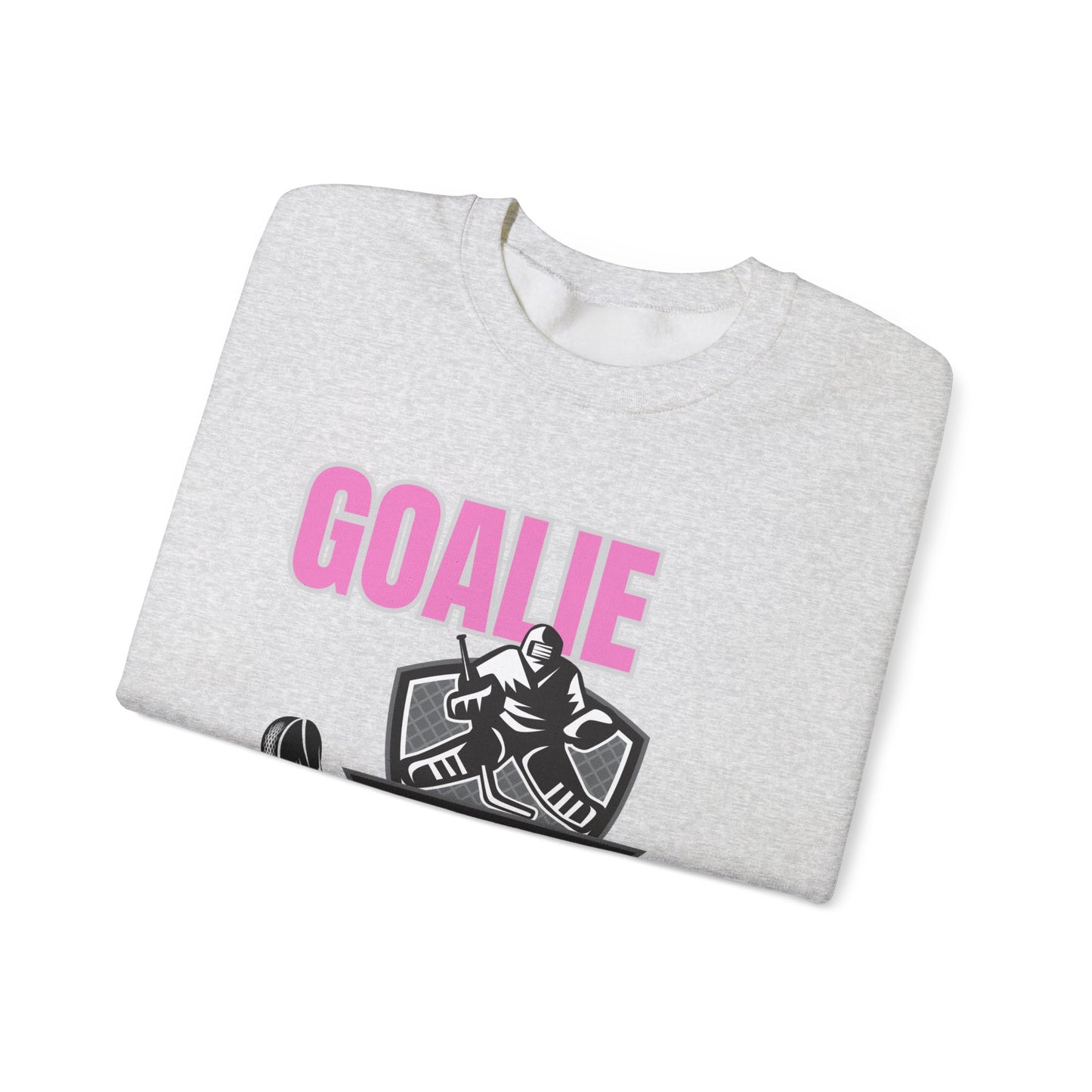 Goalie Mom Crewneck Sweatshirt | Cozy Hockey Apparel