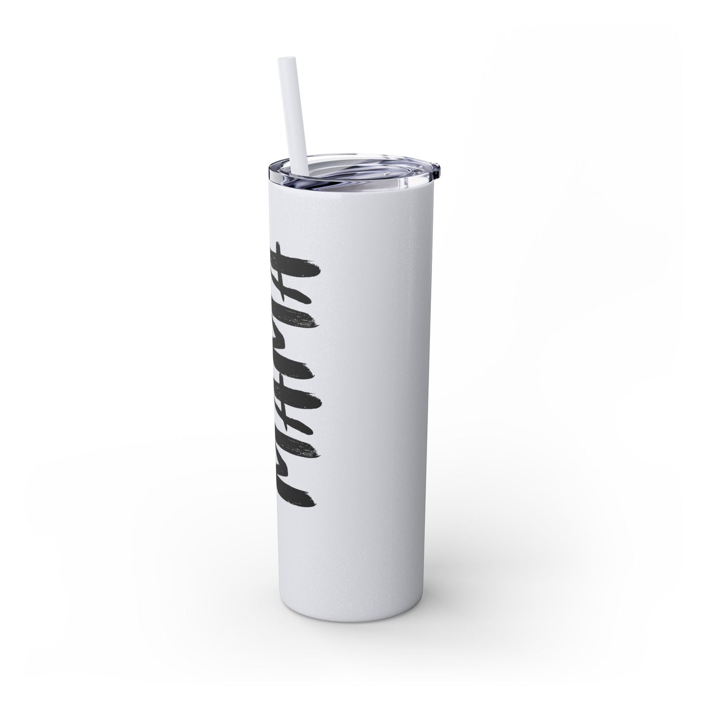 Hockey Mama 20oz Skinny Tumbler with Straw - Perfect Gift for Sports Moms