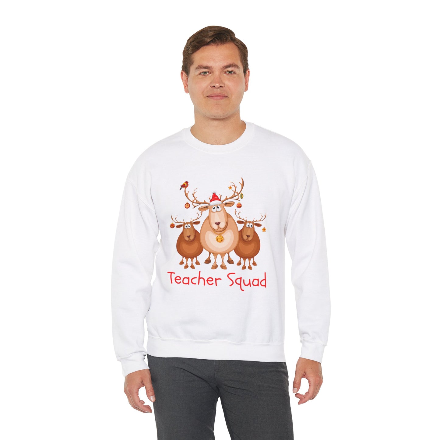 Teacher Squad Holiday Sweatshirt