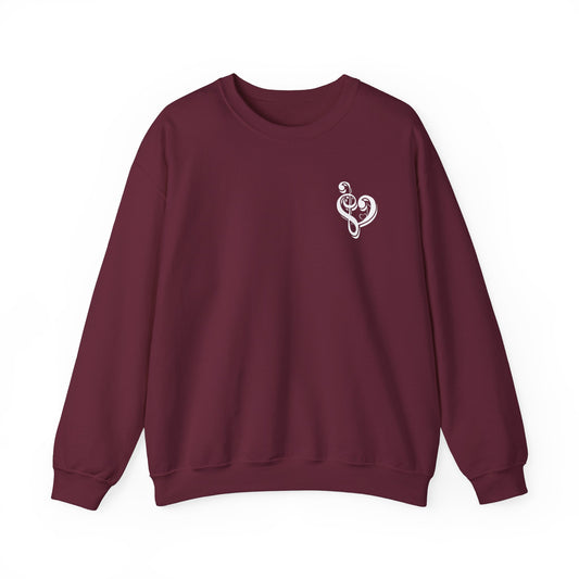 Music Symbol Unisex Heavy Blend™ Crewneck Sweatshirt