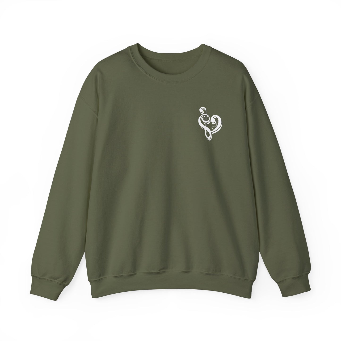 Music Symbol Unisex Heavy Blend™ Crewneck Sweatshirt