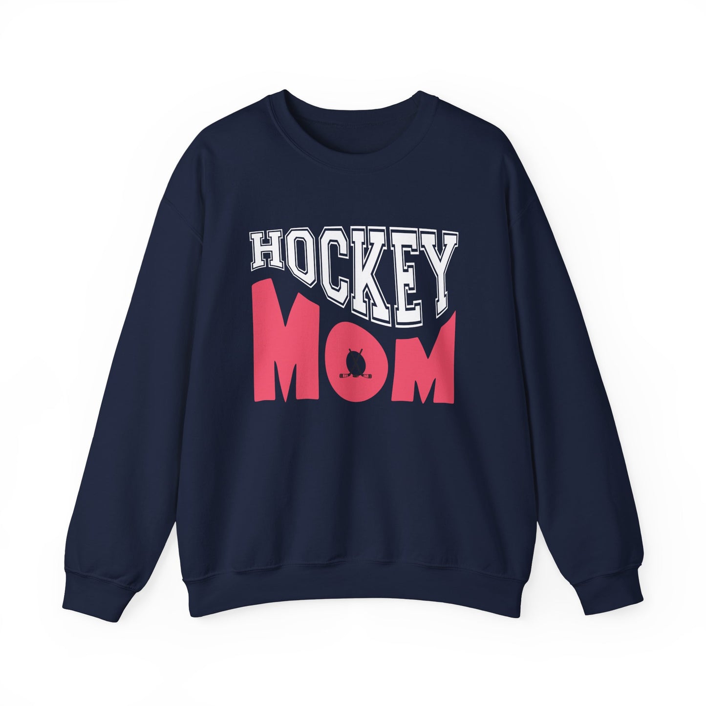 Hockey Mom Unisex Heavy Blend Crewneck Sweatshirt - Perfect Gift for Sports Enthusiasts