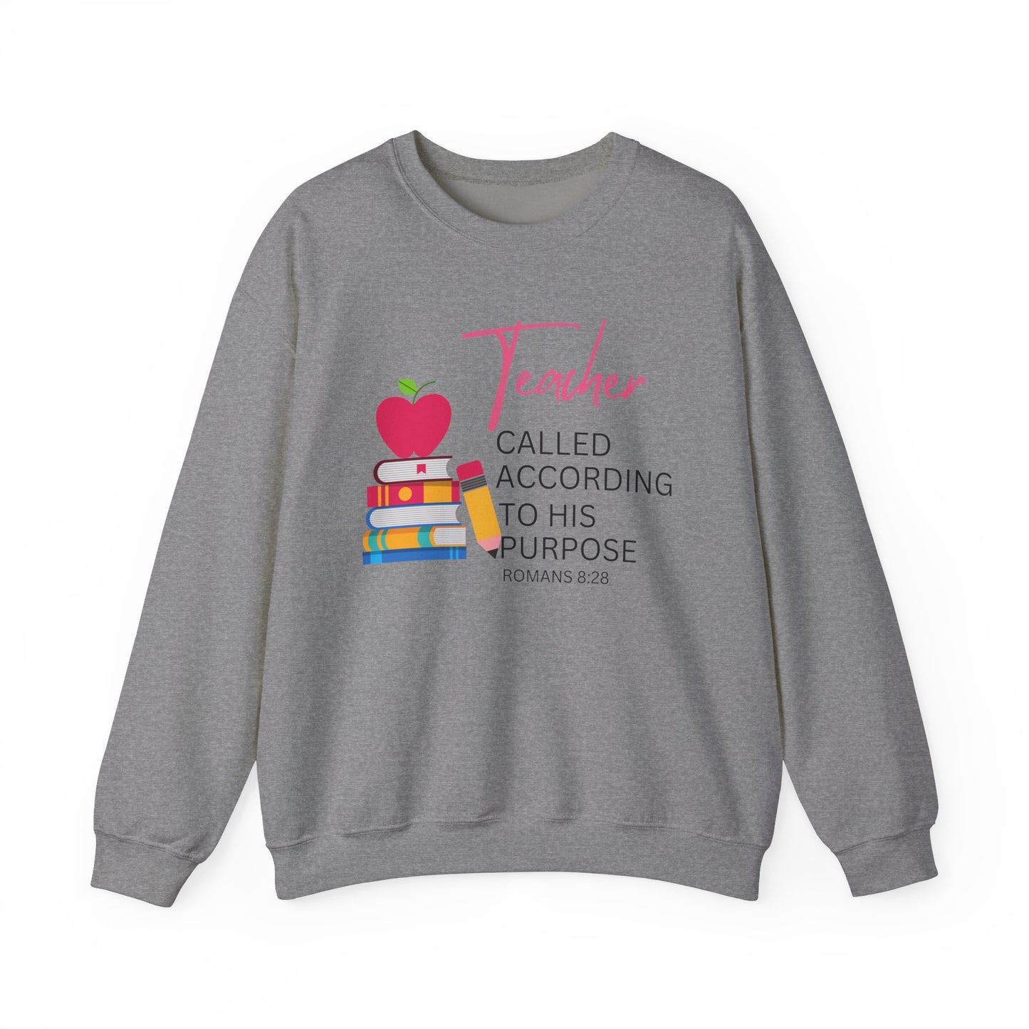 Teacher Purpose Sweatshirt - Inspirational Crewneck for Educators