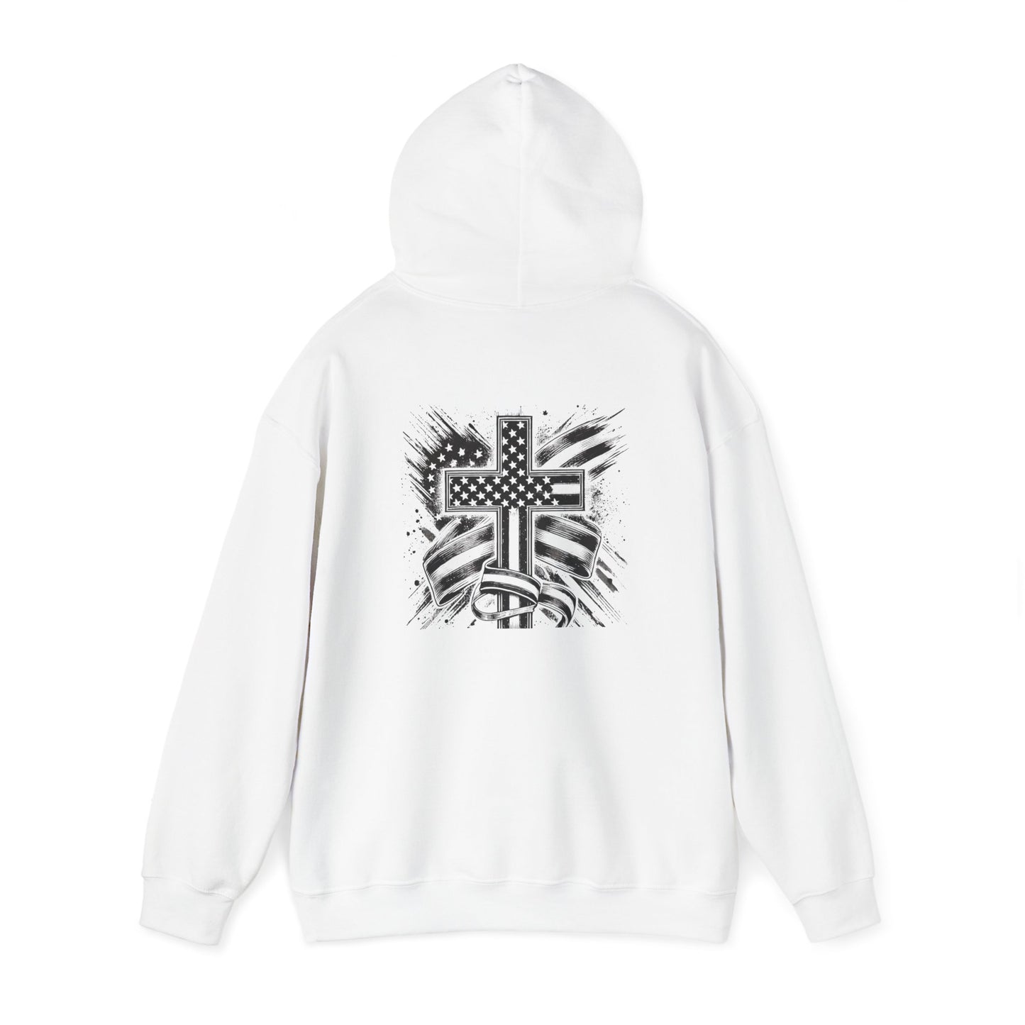 Faith & Freedom Unisex Heavy Blend™ Hooded Sweatshirt - Cozy, Stylish, Perfect for Holidays