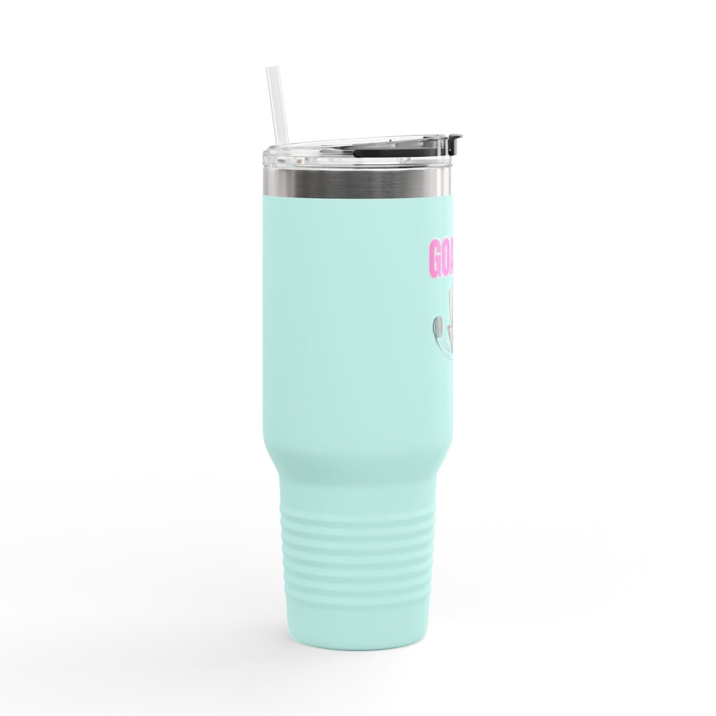 Goalie Mom Insulated Travel Mug - 40oz | Perfect for Sports Moms & On-the-Go Coffee Lovers