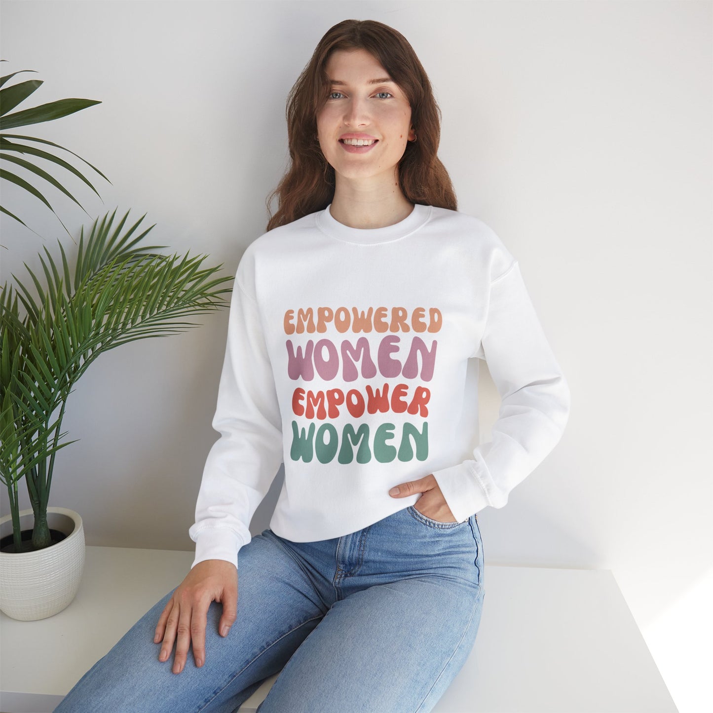 Empowered Women Crewneck Sweatshirt - Unisex Heavy Blend™