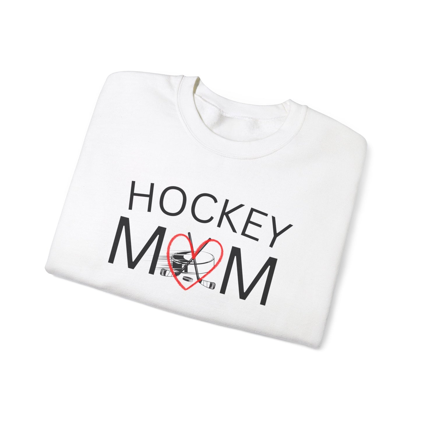 Custom * Hockey Mom Sweatshirt | Unisex Heavy Blend Crewneck | Perfect Gift for Sports Moms