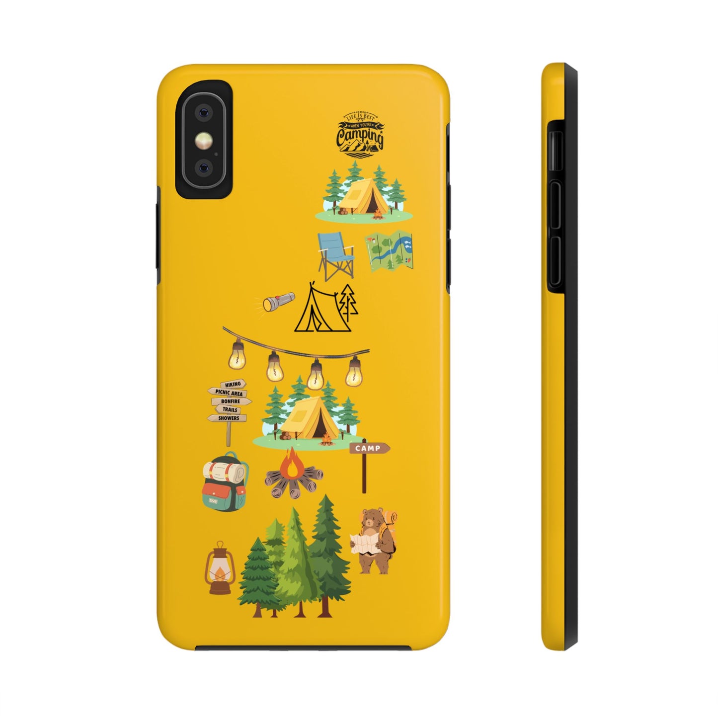 Adventure Vibe Tough Phone Case with Nature Designs