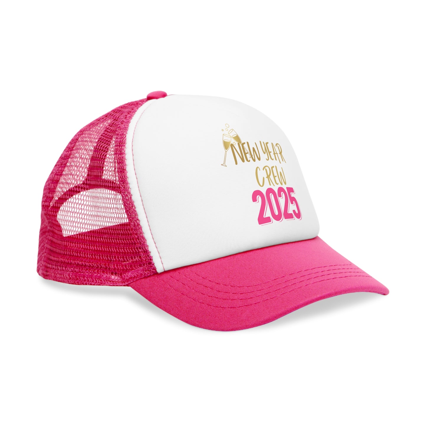 New Year Crew 2025 Mesh Cap - Celebrate in Style!