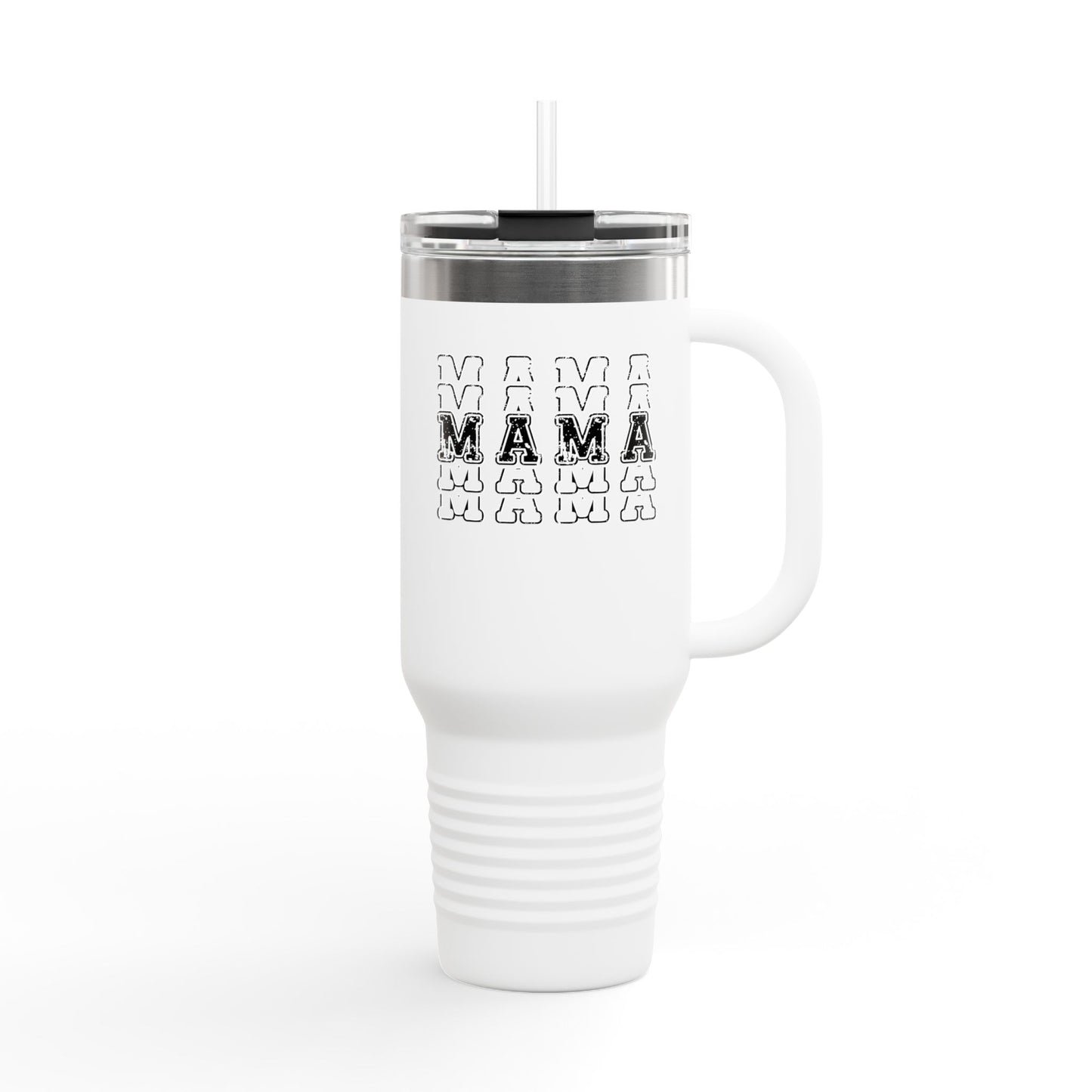 Mama Insulated Travel Mug - 40oz Personalized Cup for Moms