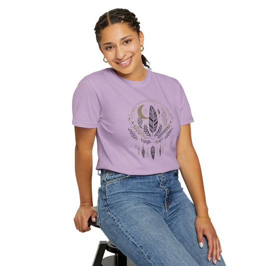 Bohemian Dreamcatcher T-Shirt - Unisex Garment-Dyed Tee