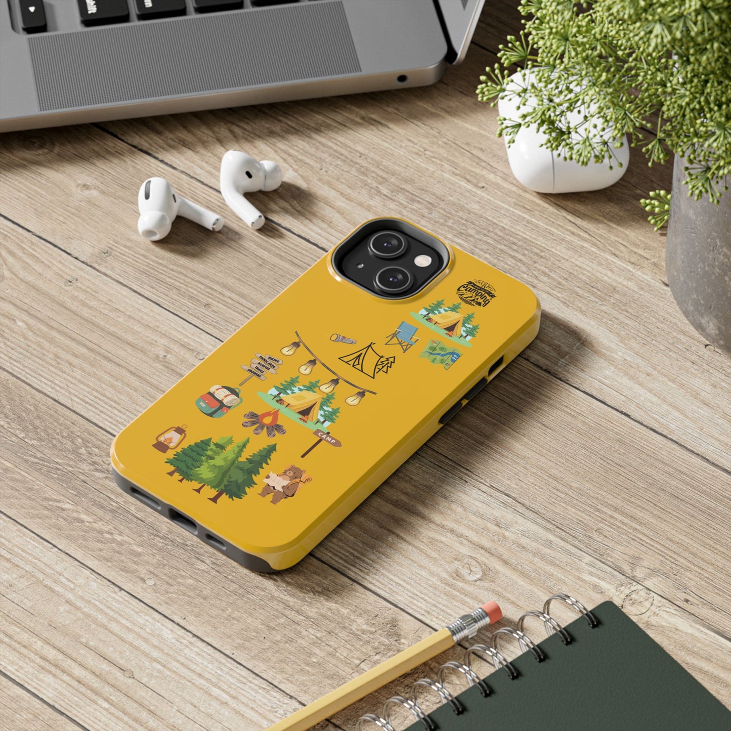 Adventure Vibe Tough Phone Case with Nature Designs