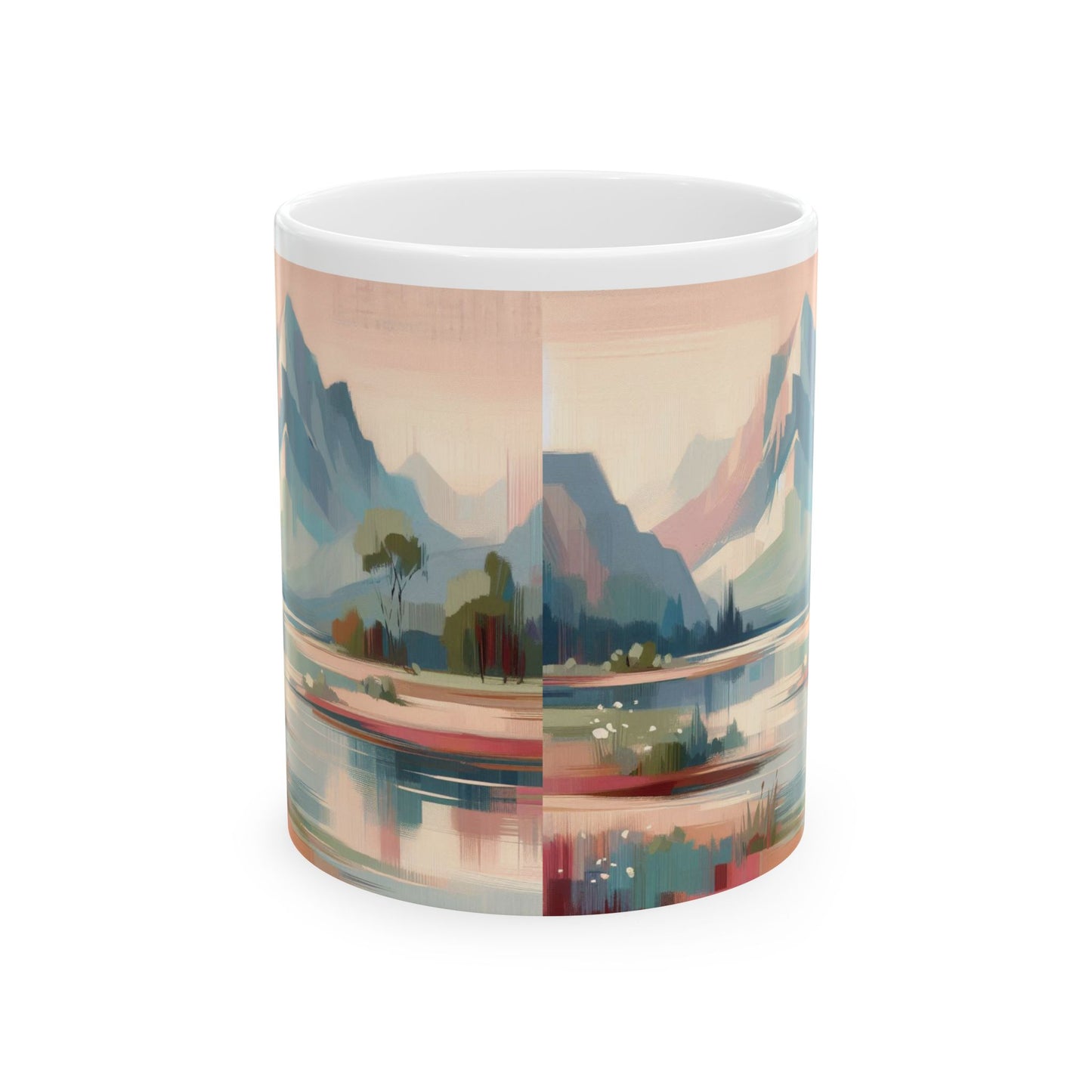 Serene Landscape Ceramic Mug - Perfect for Nature Lovers