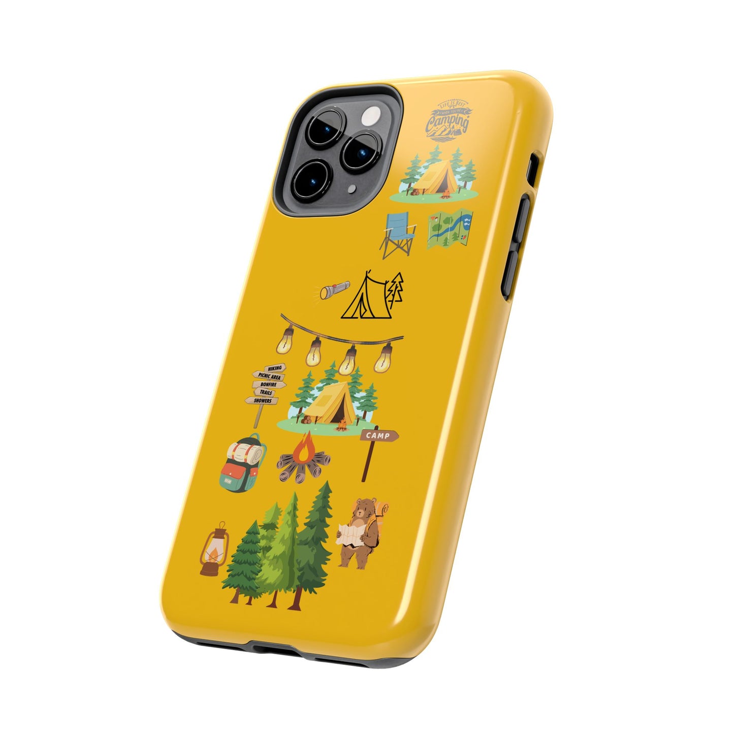 Adventure Vibe Tough Phone Case with Nature Designs