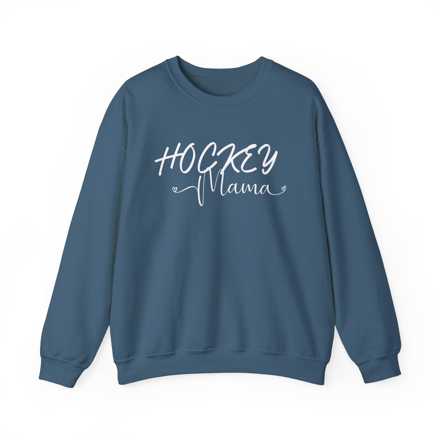 Hockey Mama Unisex Heavy Blend™ Crewneck Sweatshirt - Cozy Sportswear for Hockey Moms