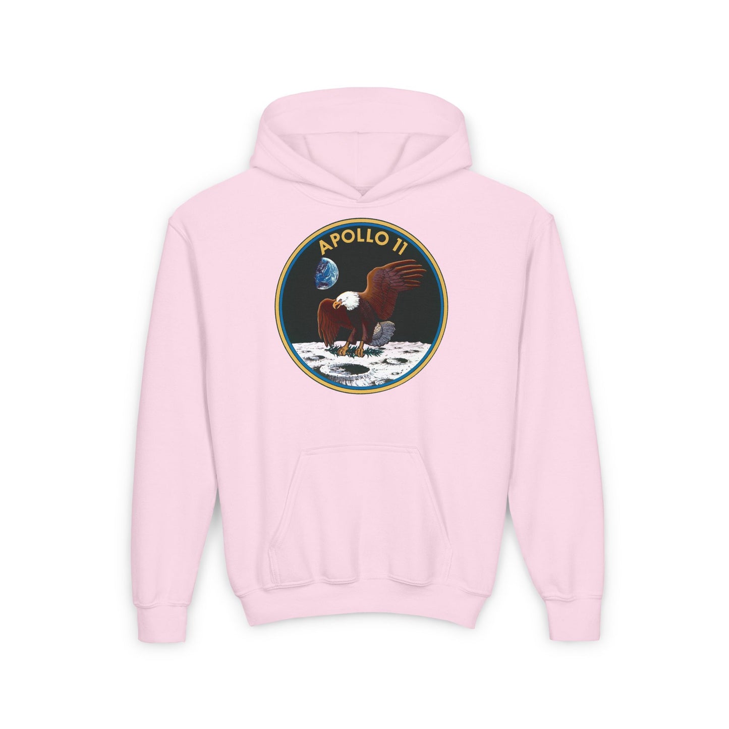 Apollo II Eagle Youth Hoodie - Space Exploration Design