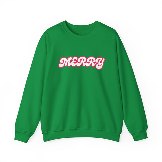 Bubbly MERRY - Unisex Heavy Blend™ Crewneck Sweatshirt