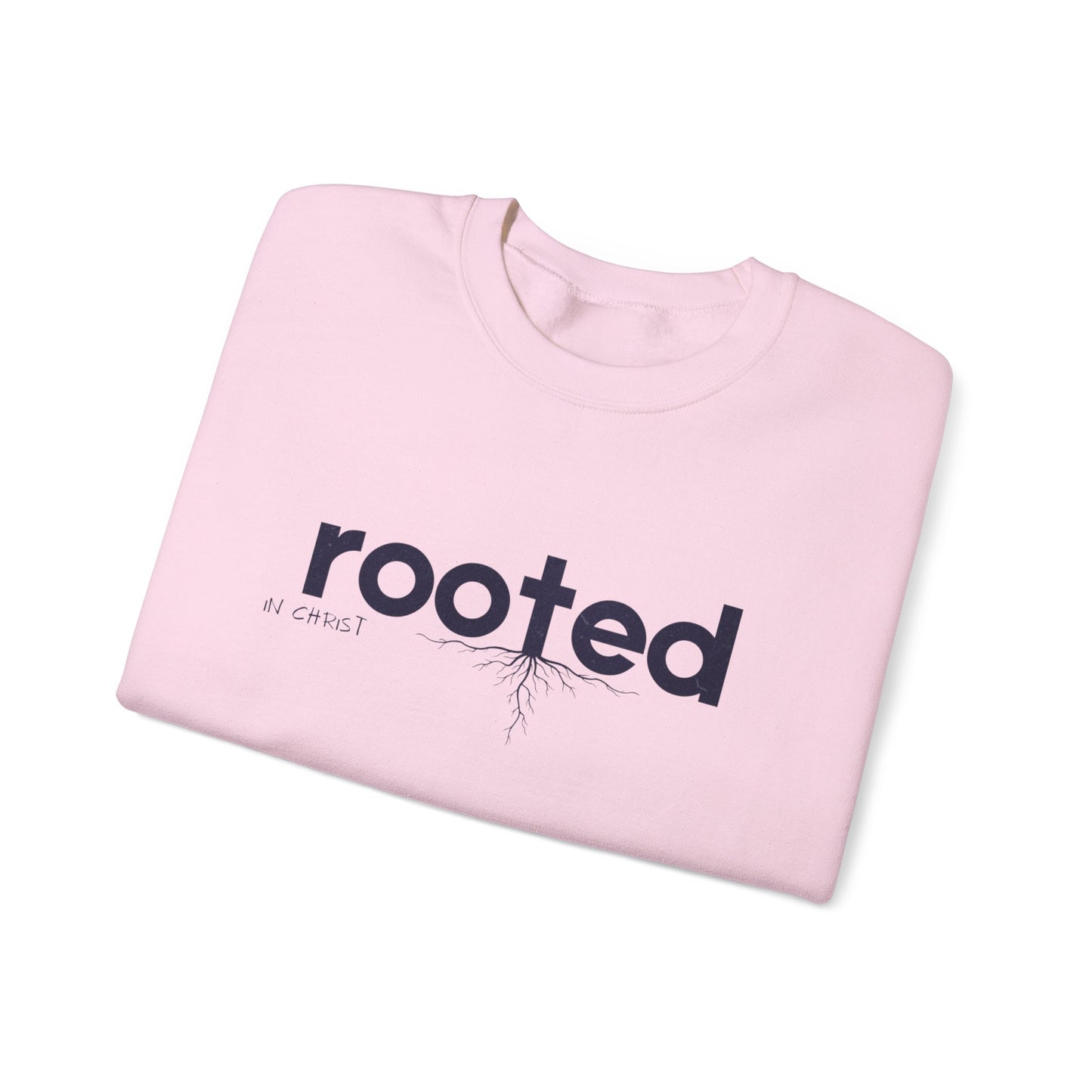 Rooted in Christ Sweatshirt - Unisex Heavy Blend™ Crewneck