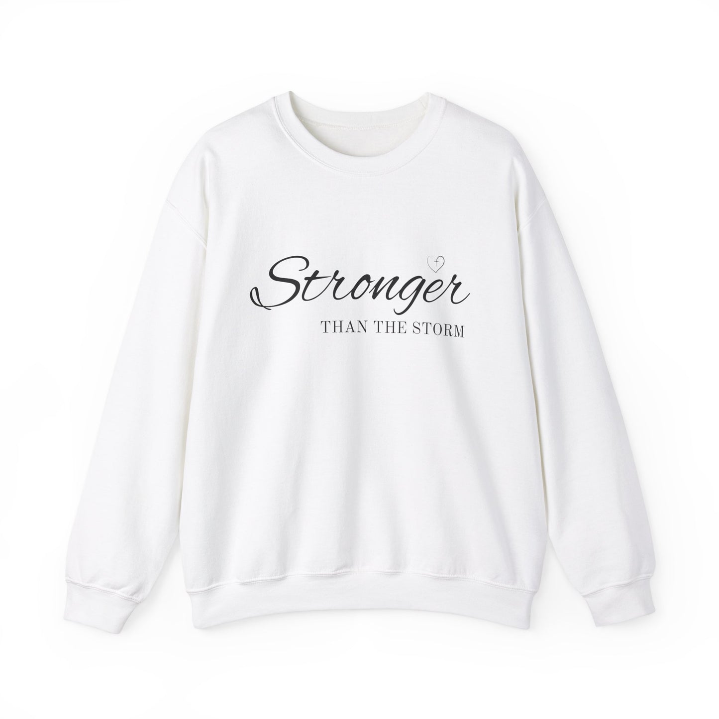 Stronger Than the Storm Unisex Heavy Blend™ Crewneck Sweatshirt