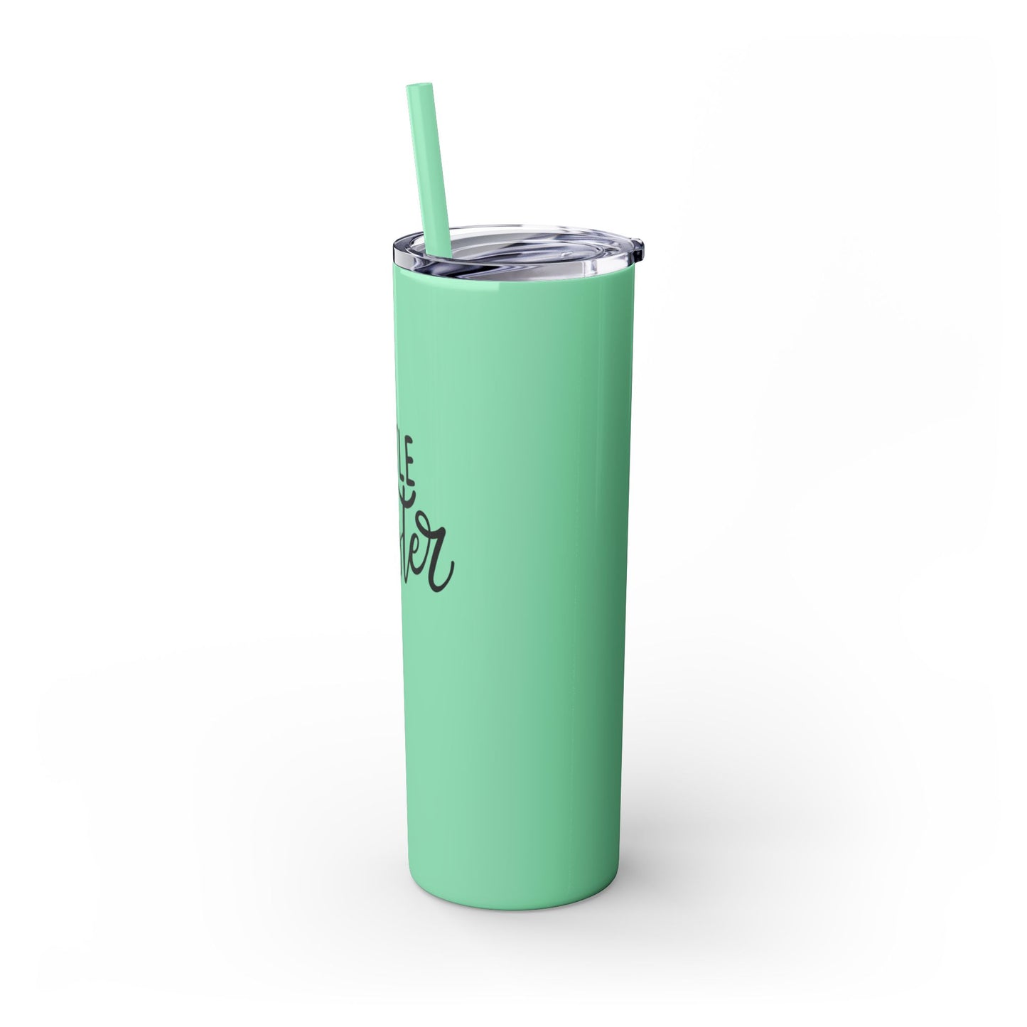 Little Sister Skinny Tumbler with Straw, 20oz - Perfect Gift for Siblings