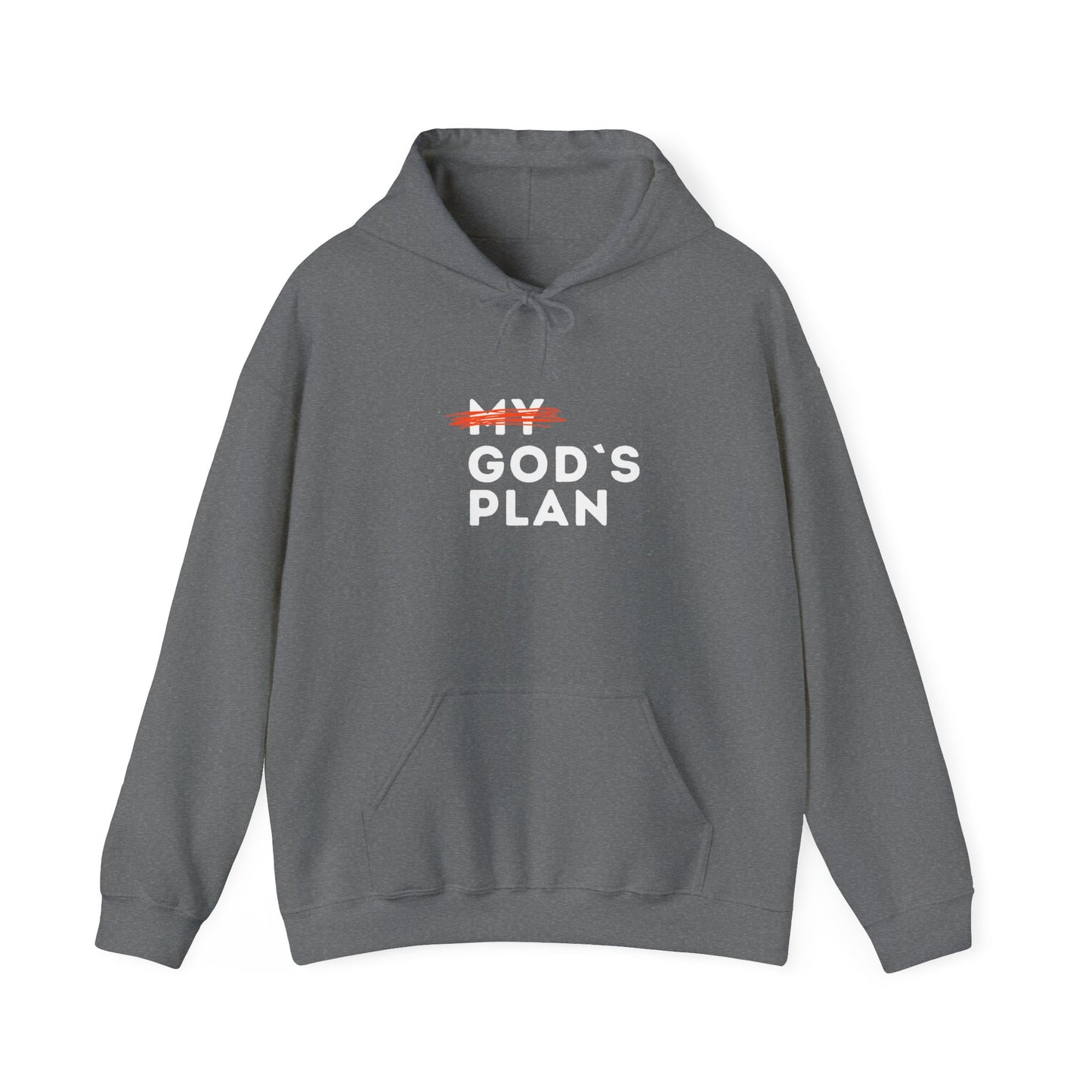 Gods Plan Inspirational Hooded Sweatshirt - "My Plan" Design