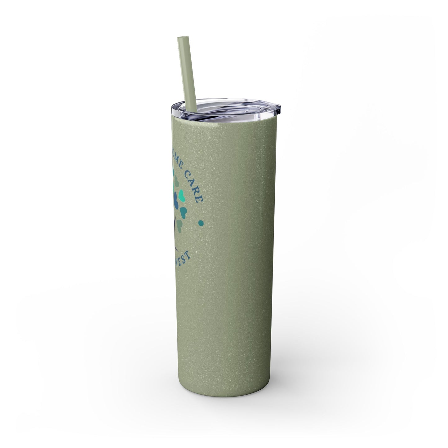 * Custom * Essential Home Care 20oz Skinny Tumbler with Straw