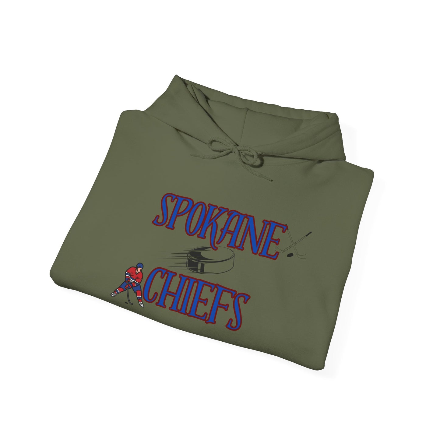 Spokane Chiefs Blue Hockey Sweatshirt - Got Chirps? Unisex Hoodie