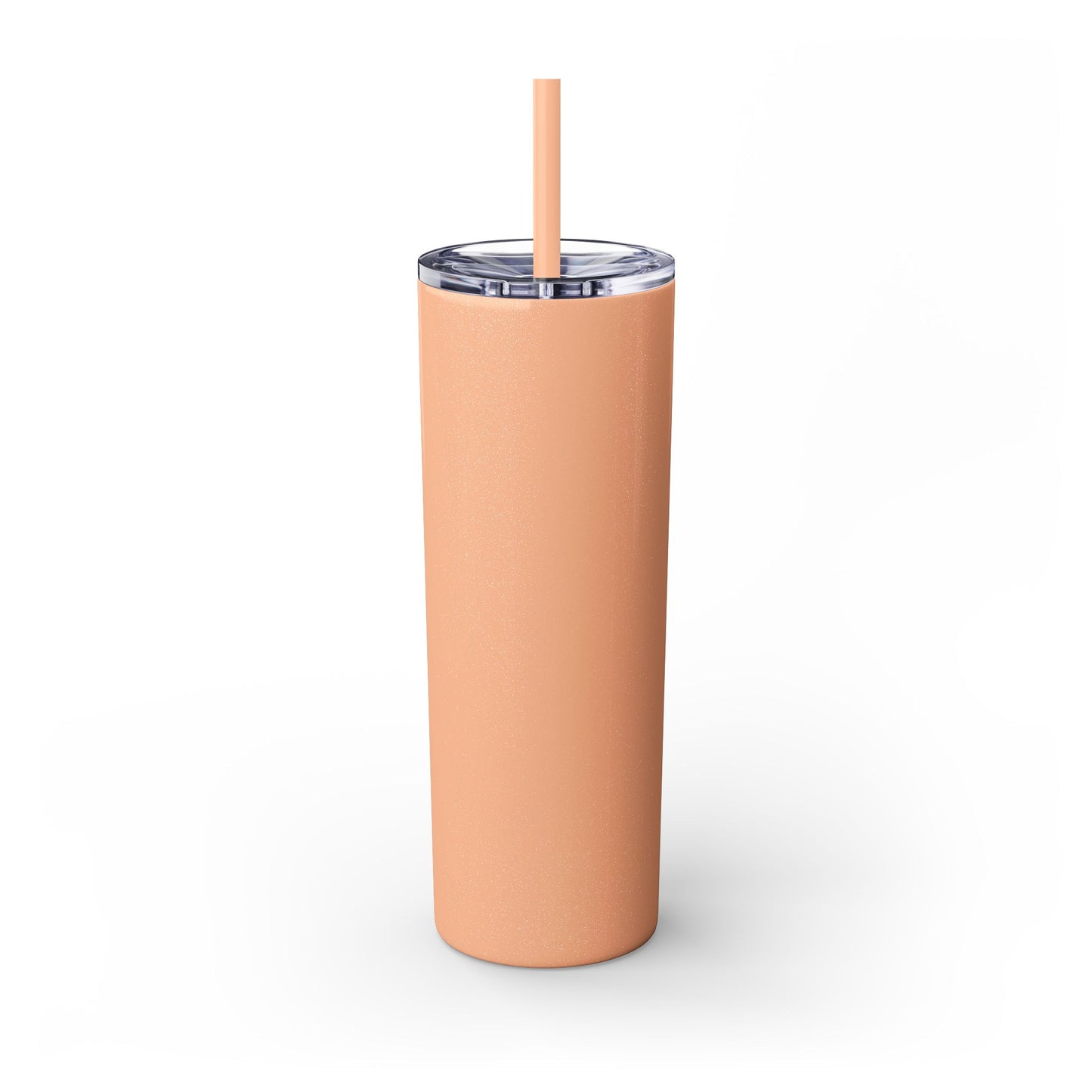 Heartbeat Love Skinny Tumbler with Straw - 20oz