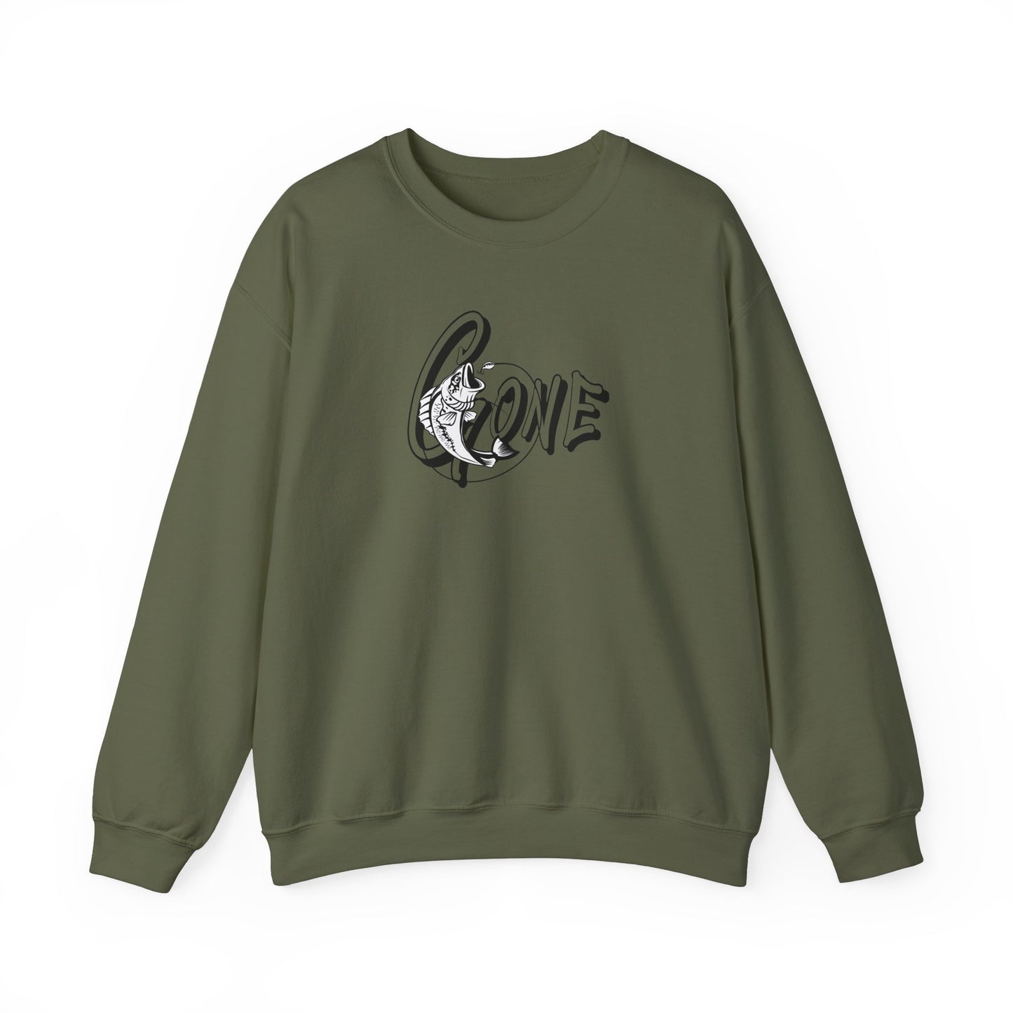 Gone Fishing - Unisex Crewneck Sweatshirt