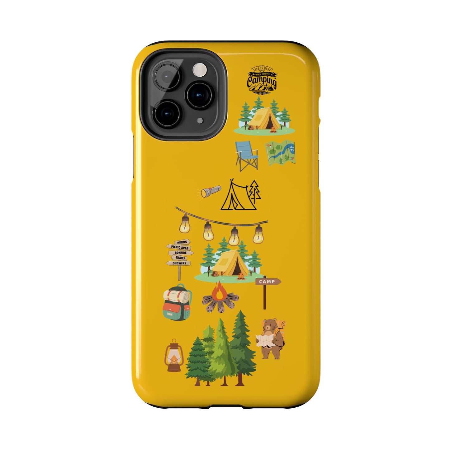 Adventure Vibe Tough Phone Case with Nature Designs