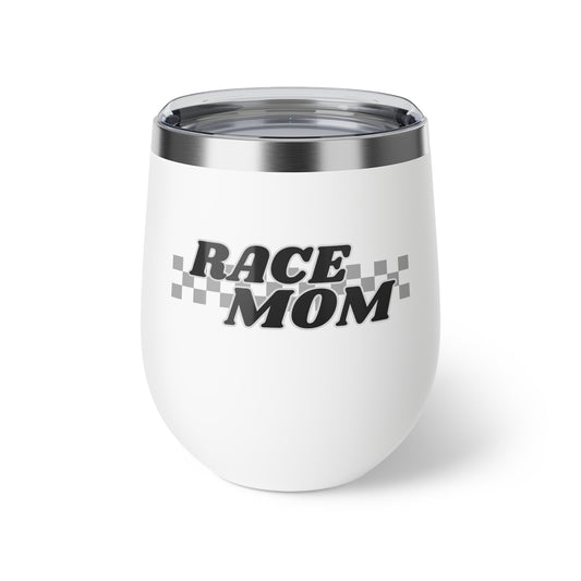 Race Mom Insulated Cup - 12oz Travel Mug for Moms on the Go