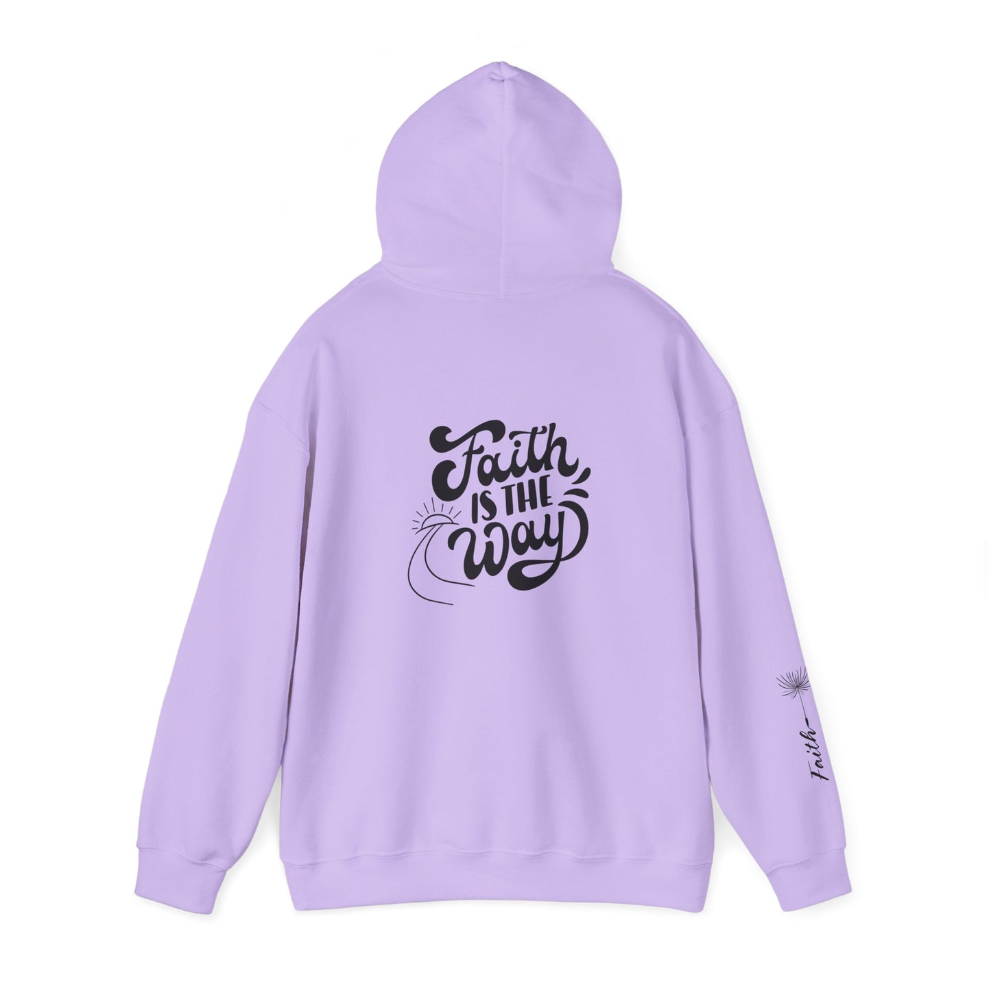 Hope & Faith Unisex Hooded Sweatshirt | Inspirational Graphic Hoodie