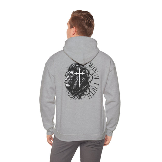 Faith-Inspired Man Of Faith Design Unisex Heavy Blend™ Hoodie