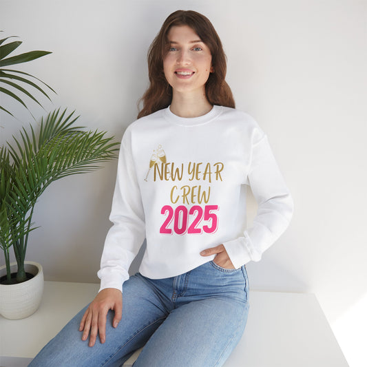 New Year Crew 2025 Unisex Heavy Blend™ Sweatshirt