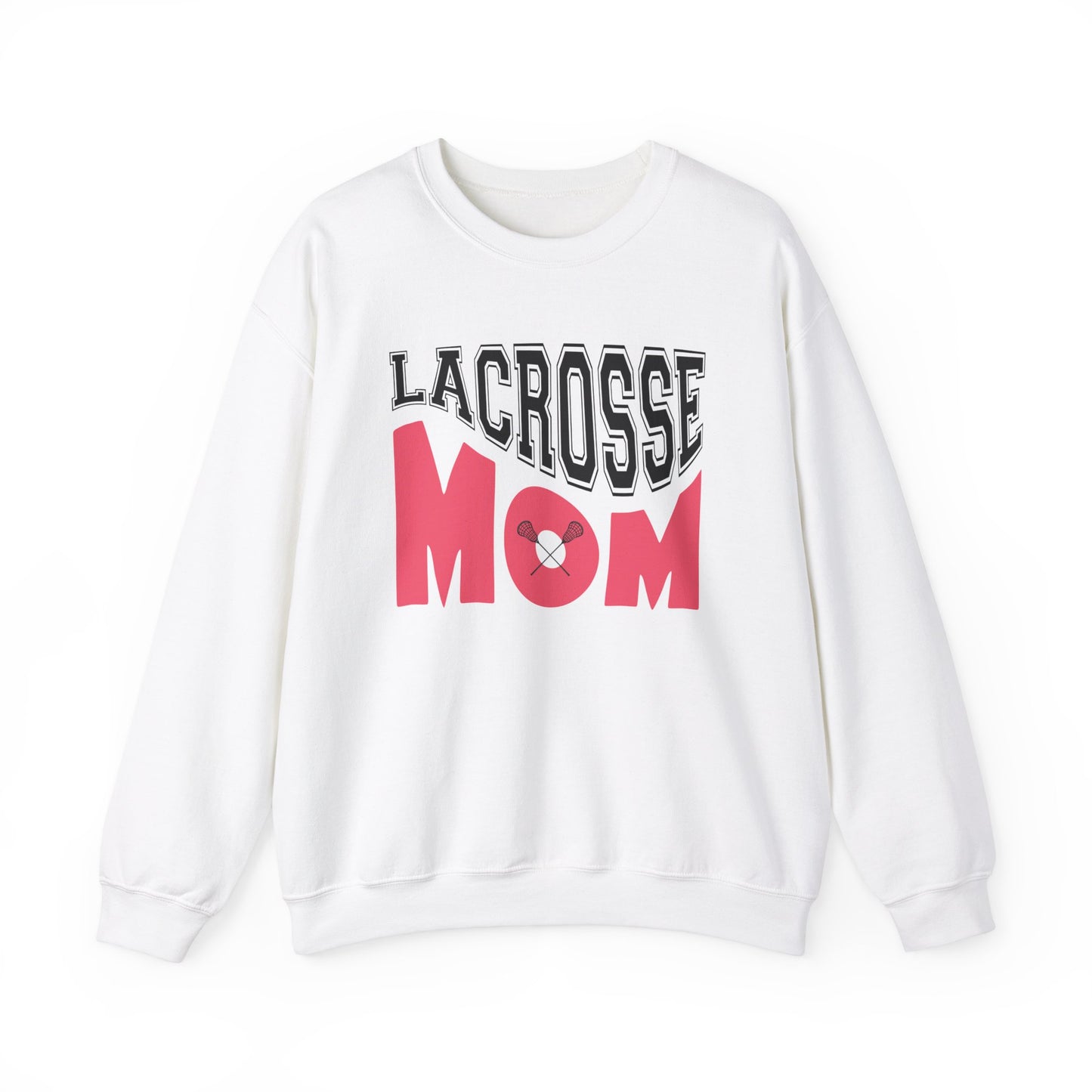 Lacrosse Mom Unisex Heavy Blend Crewneck Sweatshirt