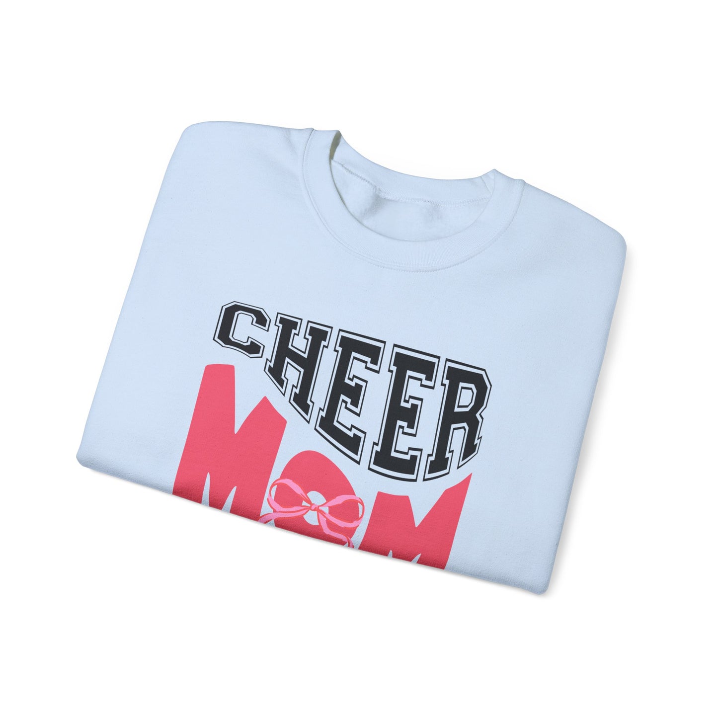 Cheer Mom Unisex Heavy Blend Crewneck Sweatshirt - Perfect Gift for Cheerleading Moms