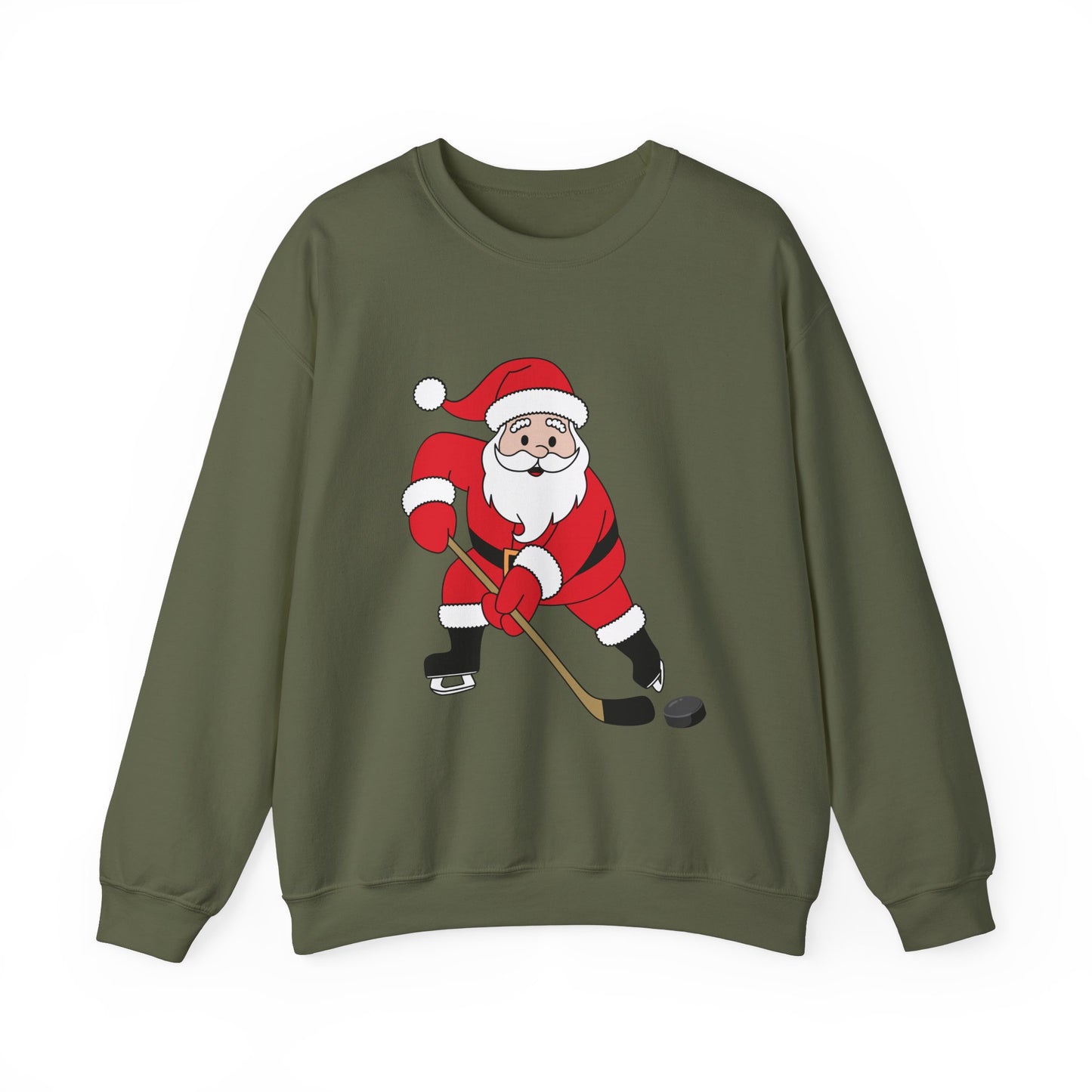 Santa Hockey Unisex Crewneck Sweatshirt