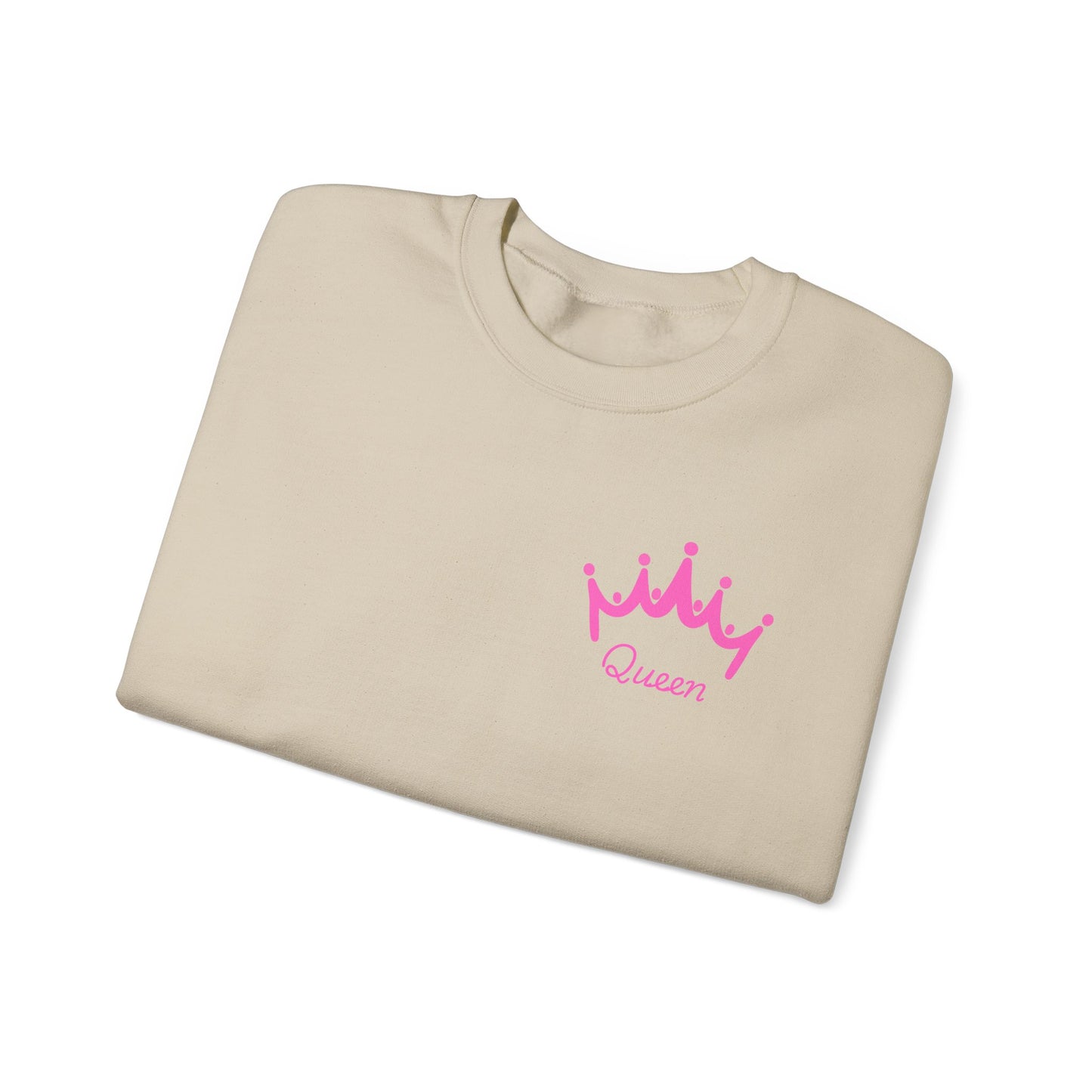 Queen Pageant Crown Unisex Crewneck Sweatshirt