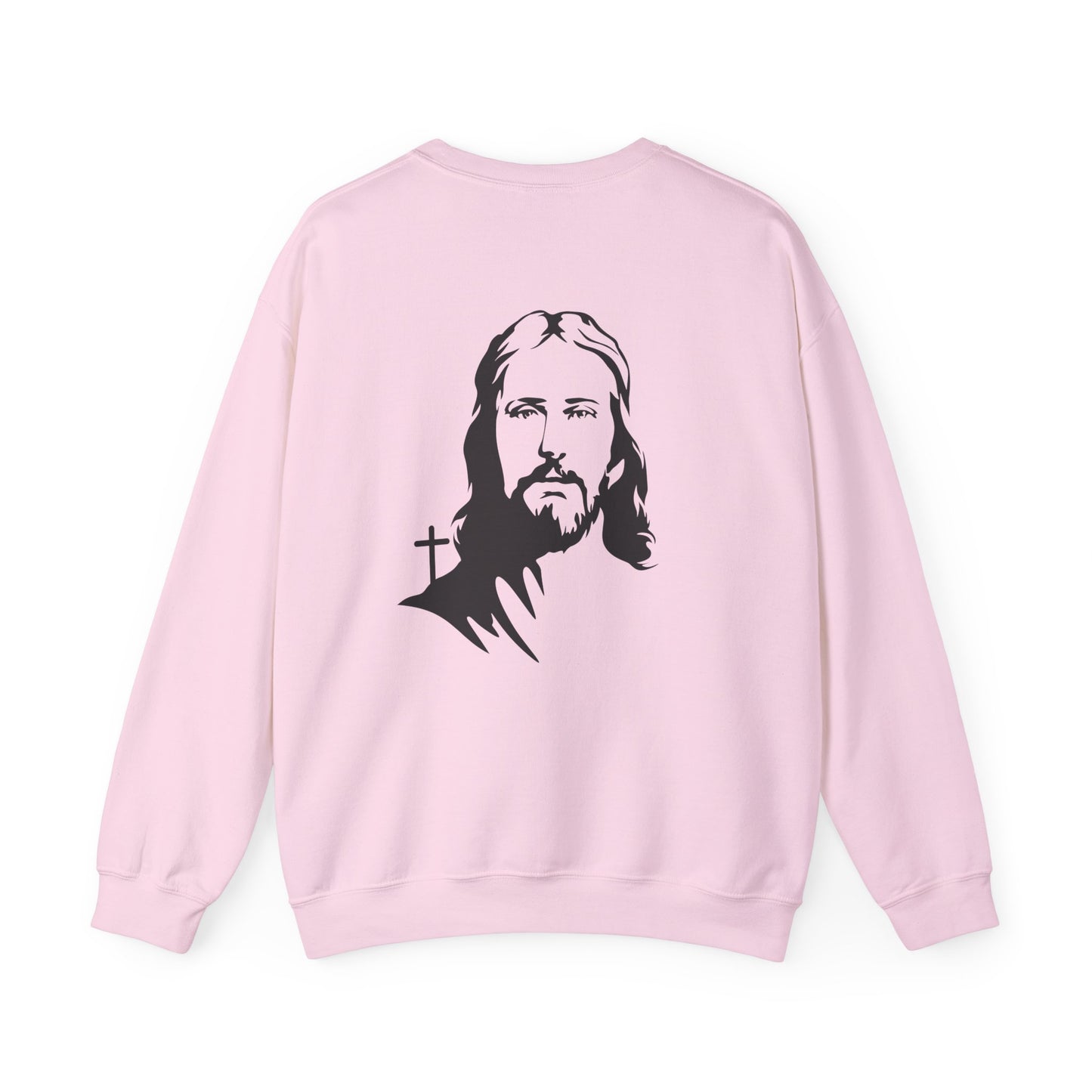 Faithful Heart Unisex Crewneck Sweatshirt - Jesus Design